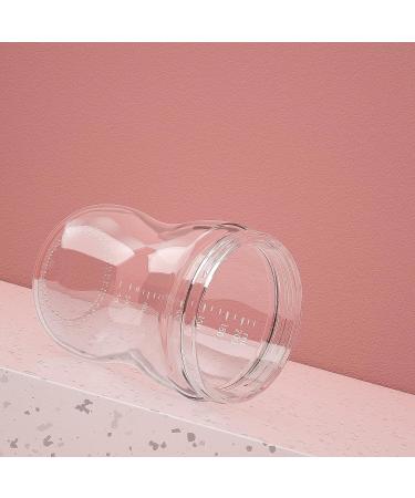 Gulicola Natural Glass Baby Bottle with Protective Silicone Sleeve  Varibale Flow Nipple  Wide Neck  7 oz  White - Buy Online on GoSupps.com