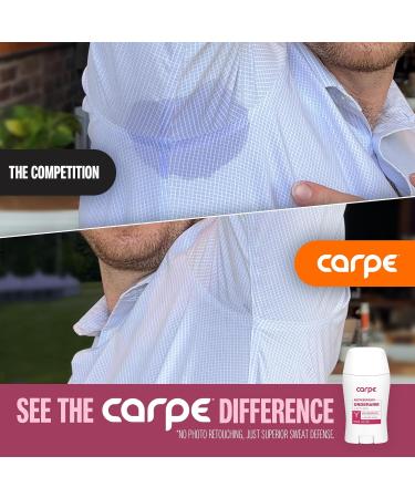 Carpe Clinical Strength Underarm Antiperspirant for Women with Rose Water scent Combat excessive sweating Stay fresh and dry Great for hyperhidrosis (Pack of 2) Rose Water 1.69 Fl Oz (Pack of 2) - Buy Online on GoSupps.com