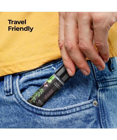 Healing Solutions Shield Blend Essential Oil Roll-On Organic USDA Certified 10ml Aromatherapy Perfume Roller with Clove and Essential Oils for Travel and Relaxation - Buy Online on GoSupps.com