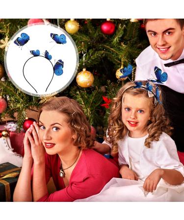 Fomiyes Butterfly Hair Band for Women - Blue Butterfly Headband for Party & Cosplay - 1 Pack FEE Headdresses - Buy Online on GoSupps.com