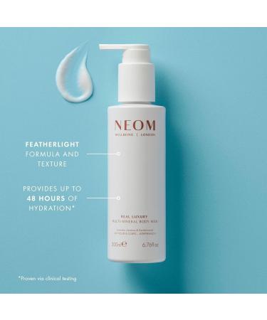 Neom Multi-Mineral Body Milk 200ml | Luxury Lavender Jasmine & Sandalwood - Shop Internationally - Buy Online on GoSupps.com