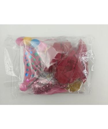 Birthday Sparty Bandana Hats Set for Girls & Dogs | 1st Birthday Party Decor with Paw Print Balloons & Happy Birthday Banner - Buy Online on GoSupps.com