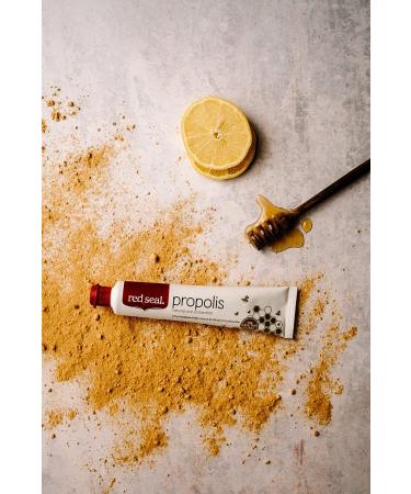 Red Seal Propolis Toothpaste with 100% NZ Bee Propolis Extract - Anise, Peppermint & Eucalyptus Oils - No Fluoride or Preservatives - 2 Pk - Buy Online on GoSupps.com