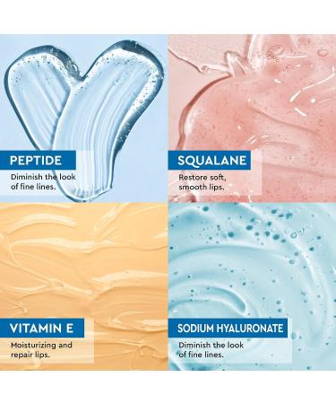 Lip Line Treatment & Hydrating Lip Plumper - 2-in-1 Anti-Wrinkle Lip Repair with Peptide, Squalane & Vitamin E - Lip Moisturizer, Filler, Primer & Gloss - Buy Online on GoSupps.com