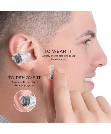 EarGuard High Fidelity Music Earplugs - 23dB Noise Reduction for Concerts, Musicians, Motorcycle, Airplanes | Hearing Protection - Buy Online on GoSupps.com
