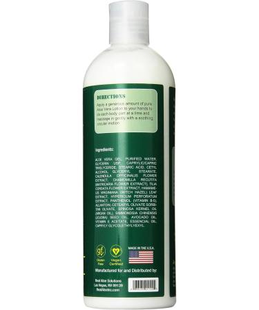 Real Aloe Lotion - Hydrating Aloe Vera Moisturizer 16 Fl Oz | Fast International Shipping - Buy Online on GoSupps.com
