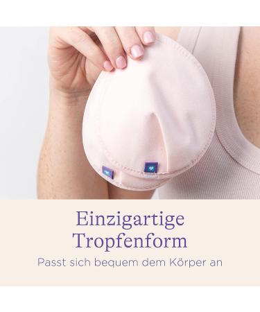 Lansinoh Washable Breastfeeding Inserts - 8 Pieces (Light Pink & Black) | Ultra-Suction Super Soft & Reusable | Includes Laundry Net - Buy Online on GoSupps.com