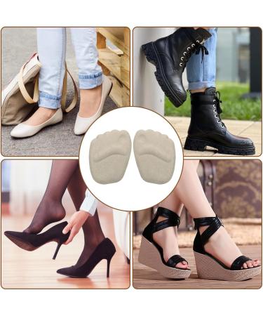 Ergonomic Midfoot Supports for Comfort | 2 Pairs Soft Insoles for Slippers Sneakers & Boots | Mingchengheng Apricot - Buy Online on GoSupps.com