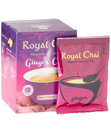 Royal Chai - Th chai au gingembre - sucr - 220 g