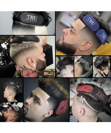 Tru Barber Hair Grippers - 6 Pack | Professional Hair Clips for Men & Women | Durable Black & Red Hairdressing Accessories - Buy Online on GoSupps.com