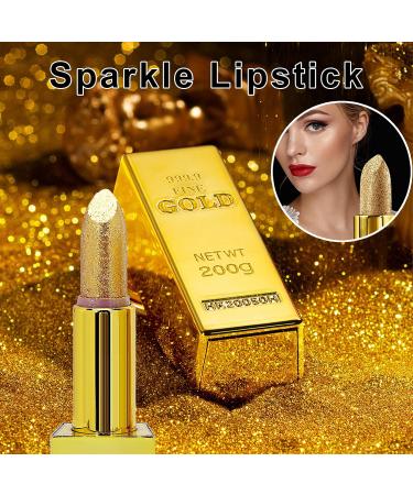 6 Colors Sparkle Lipstick - Long Lasting Matte Metallic Glitter Lip Gloss for Charming Makeup | International Shipping - Buy Online on GoSupps.com