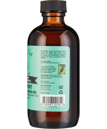Sunny Isle Jamaican Black Castor Oil with Peppermint 118ml - Buy Online on GoSupps.com