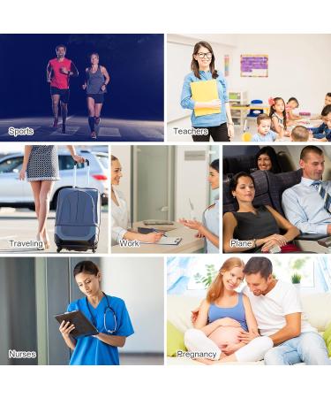 Halinuia Compression Stockings for Men & Women | Optimal Support for Sports Running Cycling & Travel - Buy Online on GoSupps.com