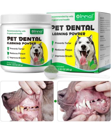 IDUCEN Dental Health Powder for Cats and Dogs Solution Against Tartar & Plaque Pet Breath Freshener Oral Care & Dental Cleaning Get Plaque Off Dogs Teeth Naturally Pet Dental Health Powder - Buy Online on GoSupps.com