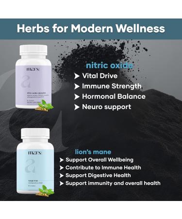 mars by GHC Growth Max Combo | Nitric Oxide Capsules + SurgeMax Capsules | Performance & Vitality Support | 240 Capsules | Pack of 3 - Buy Online on GoSupps.com
