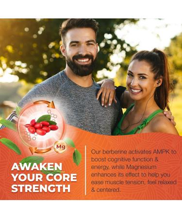 DRFOSTER Berberine HCL 1500mg Berberine Supplement with Ceylon Cinnamon Magnesium & Probiotics - Supports Gut Health & Immune System Non-GMO 120 Capsules 120 Count (Pack of 1) - Buy Online on GoSupps.com