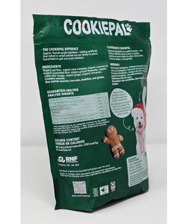 Cookie PAL Human Grade Organic Dog Biscuits Break-Apart Biscuits Great for Training - 908g (Gringerbread) - Buy Online on GoSupps.com