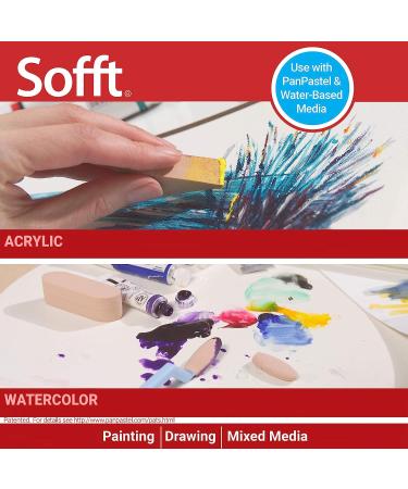 Sofft Tool 62100 Mixed Sponge Covers - Pack of 40 for PanPastel Painting - Buy Online on GoSupps.com