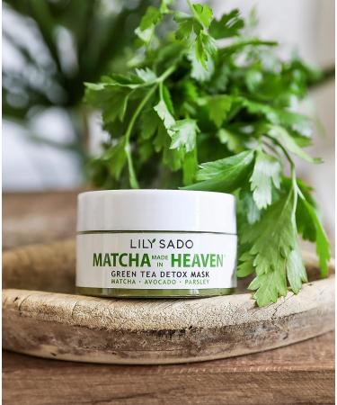 Organic Green Tea Matcha & Avocado Face Mask - Anti-Aging Vegan Facial Treatment - Buy Online on GoSupps.com