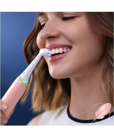 Oral-B iO Gentle Care Electric Toothbrush Head - Pack of 4 | Twisted & Angled Bristles for Deeper Plaque Removal | White | Mailbox Friendly - Buy Online on GoSupps.com
