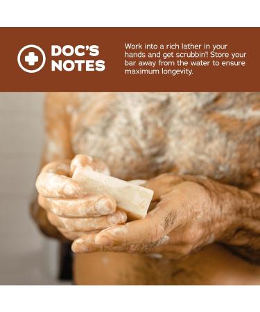 Dr. Squatch Men's Bar Soap - 5-Pack Wood Barrel Bourbon - All Natural Bar Soap for Men - 5 Bars of Soap - Smell like Barrel Aged Bourbon - Buy Online on GoSupps.com