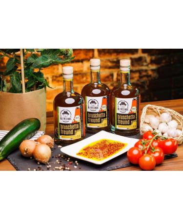 Buy Bio BruschettaFreund: Organic Cold-Pressed Rapeseed Oil Set | 3x0.5L | Vegan & Sustainable Cooking Oil Rich in Omega 3 & 6 - Buy Online on GoSupps.com