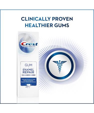 Crest Pro-Health Toothpaste Gum & Enamel Repair Advanced Whitening 110 mL - Buy Online on GoSupps.com