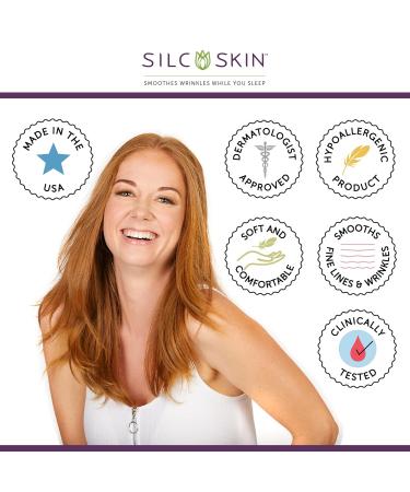 SilcSkin Complete Chest Care: Reusable Decollette Pad & Gentle Cleanser for Wrinkle Reduction - Anti-Aging Solution for Sun Damage & Side Sleeping - Buy Online on GoSupps.com