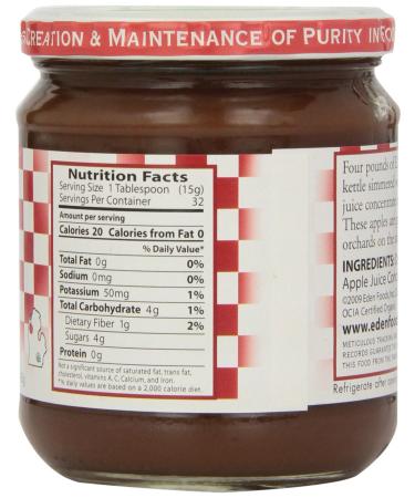 Eden Foods Apple Butter 17oz (Pack of 3) - Organic & Delicious - Buy Online on GoSupps.com