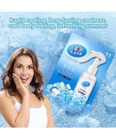 Cooling Mist Spray - 100ml Mist face Spray | Soothing and Protective Spray for Face and Body | Face Mist for Girls | Summer Cooling Accessories to Keep Cool in the Heat - Buy Online on GoSupps.com