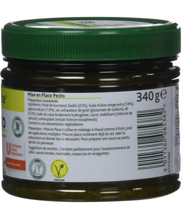 Knorr Setting Up Pesto (Basil + Garlic) No Colorants or Preservatives Vegan 340g - Buy Online on GoSupps.com