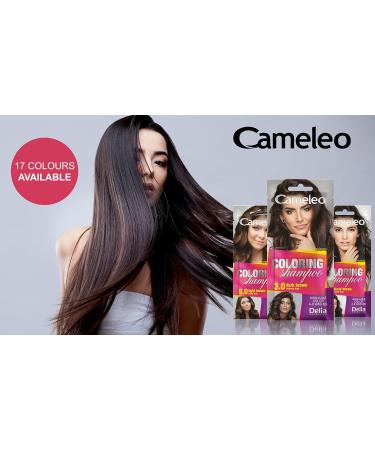Cameleo Dark Blonde Tinting Shampoo - Ammonia-Free Color Refresh - Quick & Simple 40ml - Intense Color Refreshment in a Convenient Bag - Buy Online on GoSupps.com
