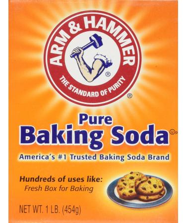 Arm & Hammer Pure Baking Soda, 1 lb. - 4 Pack