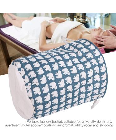 Teahutty Large Foldable Laundry Basket - Eco-Friendly Fabric Storage Organizer for Home Dorm & Salon | High Capacity Design - Buy Online on GoSupps.com