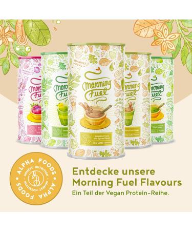 Morning Fuel Chai Latte Oatmeal | Vegan Nutrient-Rich Breakfast Replacement | 500g Smoothie Bowl - Buy Online on GoSupps.com