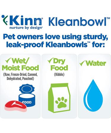 Kinn Disposable Cat and Dog Bowls - 8 oz Compostable Refills for Kleanbowl Non-Skid Stainless Steel Frame Feeding Pet Bowl (50 Pack) - Buy Online on GoSupps.com
