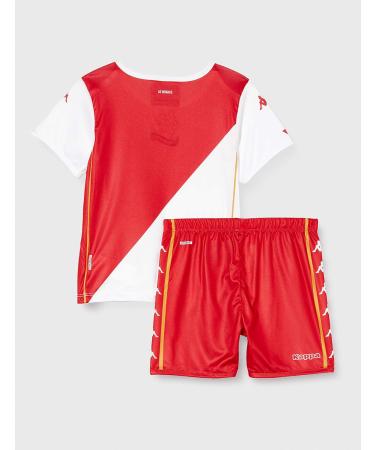 Kappa KOMBAT BABY KIT HOME MONACO - White/Red - 12 Months - Unisex Child - Buy Online on GoSupps.com