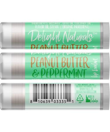 Jumbo Lip Balm - Nourishing Peanut Butter & Refreshing Peppermint - Shop Internationally - Buy Online on GoSupps.com