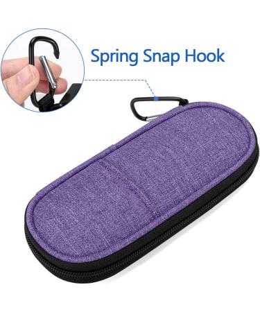 Yarwo Insulin Cooler Travel Case with Ice Packs - Purple | Diabetic Medication Organizer for Insulin Pens and Supplies - Buy Online on GoSupps.com