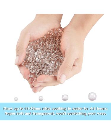 BYMORE 60000 Clear Water Gel Jelly Beads Vase Fillers for Candle Making  Wedding Centerpiece  Thanksgiving Day Christmas New Year Decoration Floral Arrangement (Transparent) Transparent-60000 - Buy Online on GoSupps.com