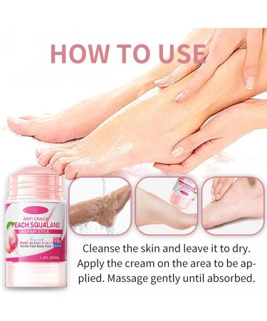 MrCuvaryas Urea 60 foot cream stick foot care cream hand cream body lotion with acid aloe vera cream for cracked heels and dry skin foot care - Buy Online on GoSupps.com