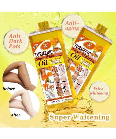 Soft 7 Oil Organic Soft 7 Turmeric Oil for Skin Lightening Turmericoil for Face and Body Natural Moisturizing Nourishing 200ML - Buy Online on GoSupps.com