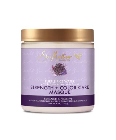 SheaMoisture Purple Rice Water Strength + Color Care Masque 8 oz (227 g)