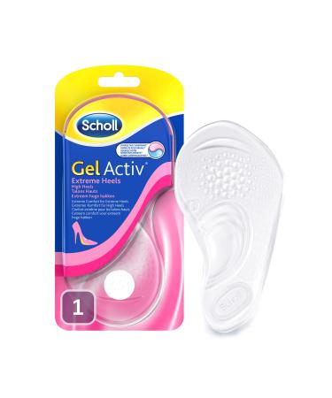 Scholl Gel Activ Comfy Insoles Extreme Heels  UK 3-7.5