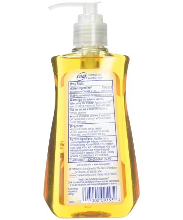 Dial Gold Liquid Hand Soap 7.5 oz - Unscented (Pack of 3) - Buy Online on GoSupps.com