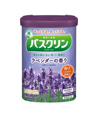 Bathclin Standard Bath Salts - 600g - Lavender Scent