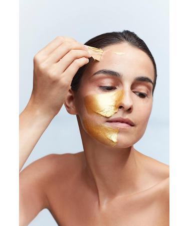 Q77+ - Face Mask - Gold Peel Off Mask - Eliminates toxins and imperfections - Firming and moisturizing effect - With Gold particles and Hyaluronic Acid - 50 ml - Buy Online on GoSupps.com