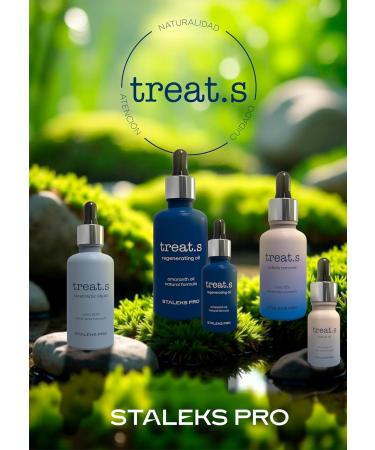  STALEKS PRO Treat.s by STALEKS PRO Pedicure Regenerating Oil - Powerful Moisturizer with Vitamin A and E. Restores Skin Lipid Barrier Eliminates Dryness - Cruelty Free (30ml) - Buy Online on GoSupps.com