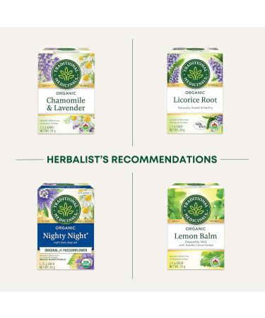 Traditional Medicinals - Organic Chamomile Herbal Tea (Pack of 6) - Soothing and Relaxing - 96 Tea Bags Total Tea Chamomile 16 Count (Pack of 6) - Buy Online on GoSupps.com