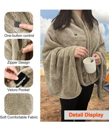 HMLTD Electrically Heated Ceiling Blanket - Plush & Soft Warming Throw for Back Legs Waist | Ideal for Bedroom & Dormitory Use - Buy Online on GoSupps.com